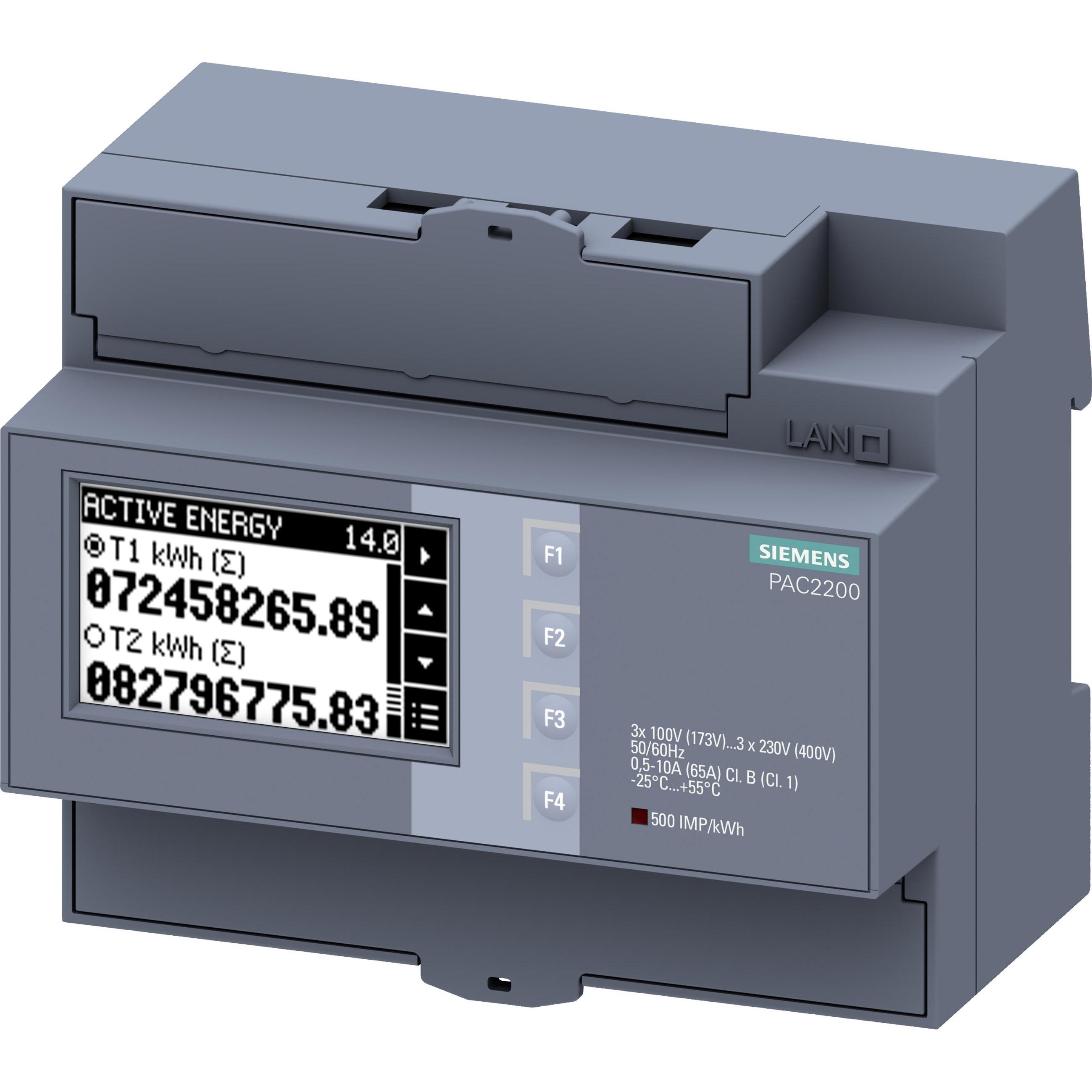 Bild von Siemens, Energiemessgerät, Digital Power Meter, 65A, M-bus 230Vac