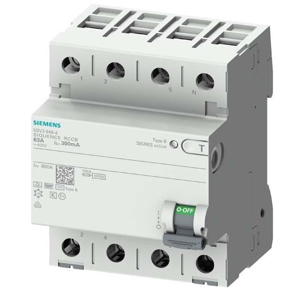 Bild von Siemens Dig.Industr. FI-Schutzschalter 5SV3746-4 5SV37464