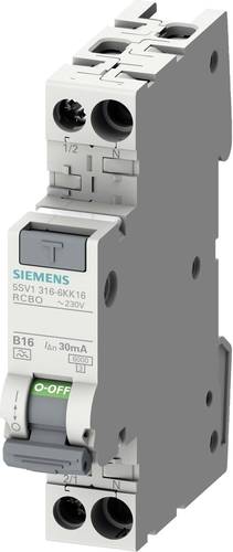 Bild von Siemens 5SV13164KK13 FI-Schutzschalter/Leitungsschutzschalter 13000mA 0.03A 230V