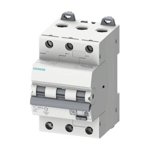 Bild von Siemens 5SU13367FP16 FI-Schutzschalter/Leitungsschutzschalter 3polig 16A