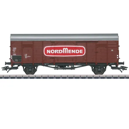 Bild von Märklin 46156 Gedeckter Güterwagen Gbkl 238 "NORDMENDE" DB H0 Modelleisenbahn