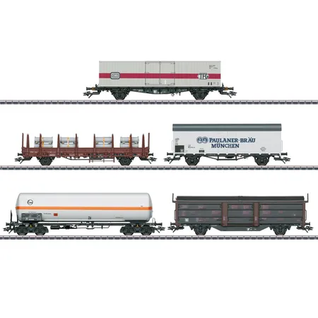 Bild von Märklin 047370 Güterwagen-Set zur Baureihe 194, bunt