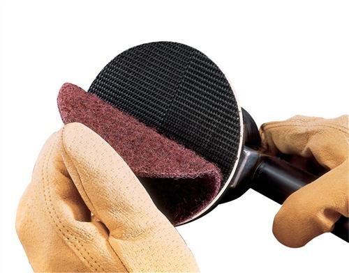 Bild von 3M Schleifvliesscheibe K.mittel D.125mm Klett f. Reinigung/Finisharbeiten (65336)