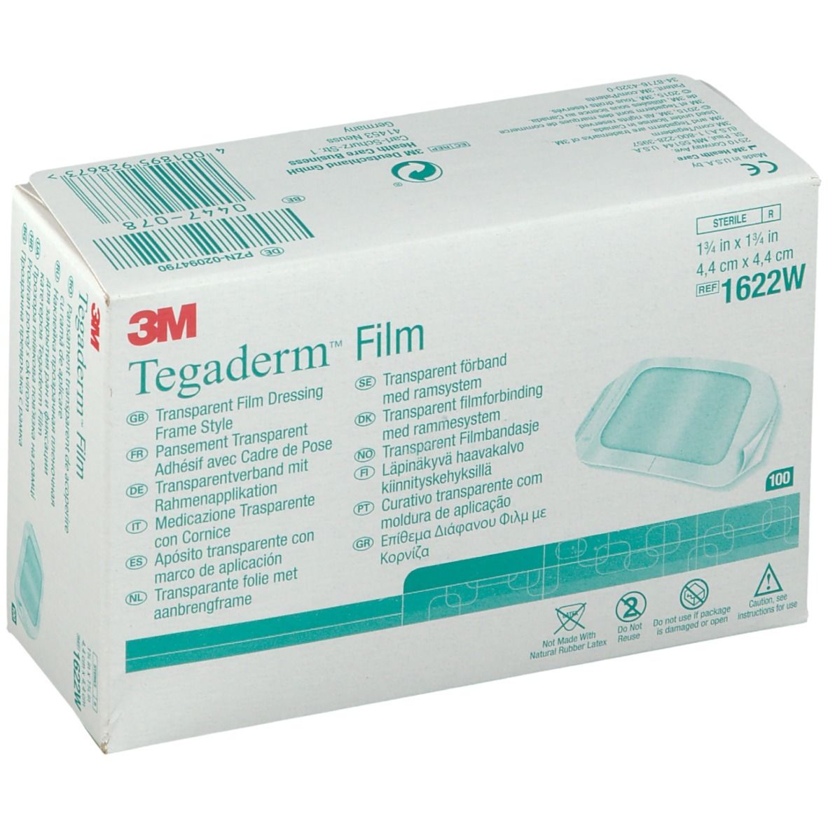 Bild von 3M™ Tegaderm™ Transparenter Filmverband mit Applikationsrahmen