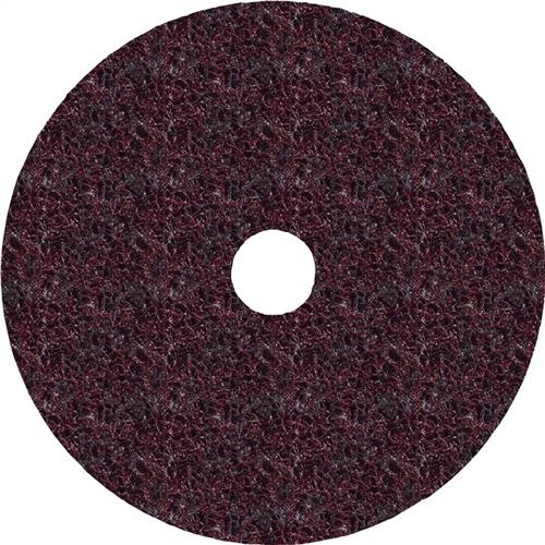 Bild von Scotch-Brite Vliesscheibe SC-DH mit Zentrierung, Blau, 115 mm, 22 mm, A, very fine, 20 Stück / Karton