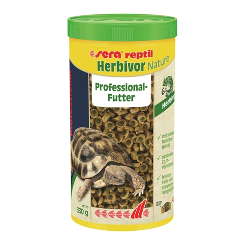 Bild von Sera reptil Professional Herbivor 1l