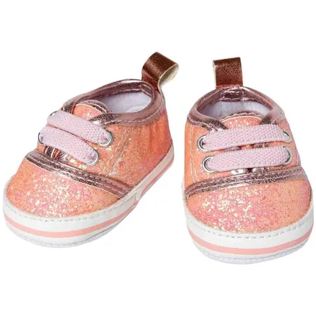 Bild von Heless 148 - Glitzer-Sneaker für Puppen, in Rosa, Größe 38 - 45 cm, schickes Schuhwerk mit Wow-Effekt für besondere Anlässe