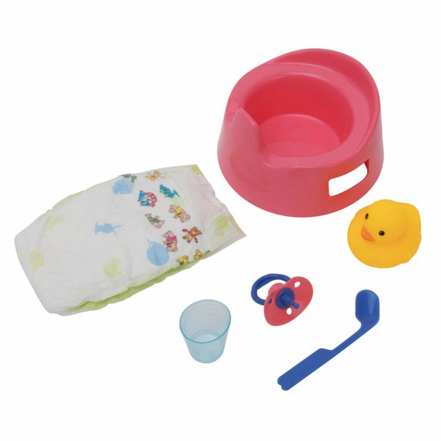 Bild von Heless Puppenhausmöbel Puppen-Töpfchen mit Zubehör