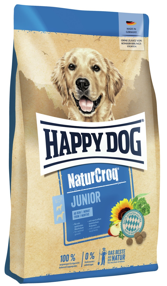 Bild von HAPPY DOG NaturCroq Junior Hundetrockenfutter 1 Kilogramm