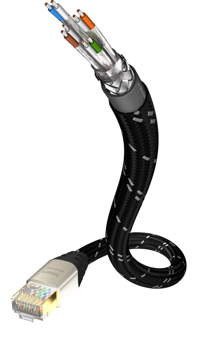 Bild von Inakustik Exzellenz (SFTP, CAT6, 10 m), Netzwerkkabel