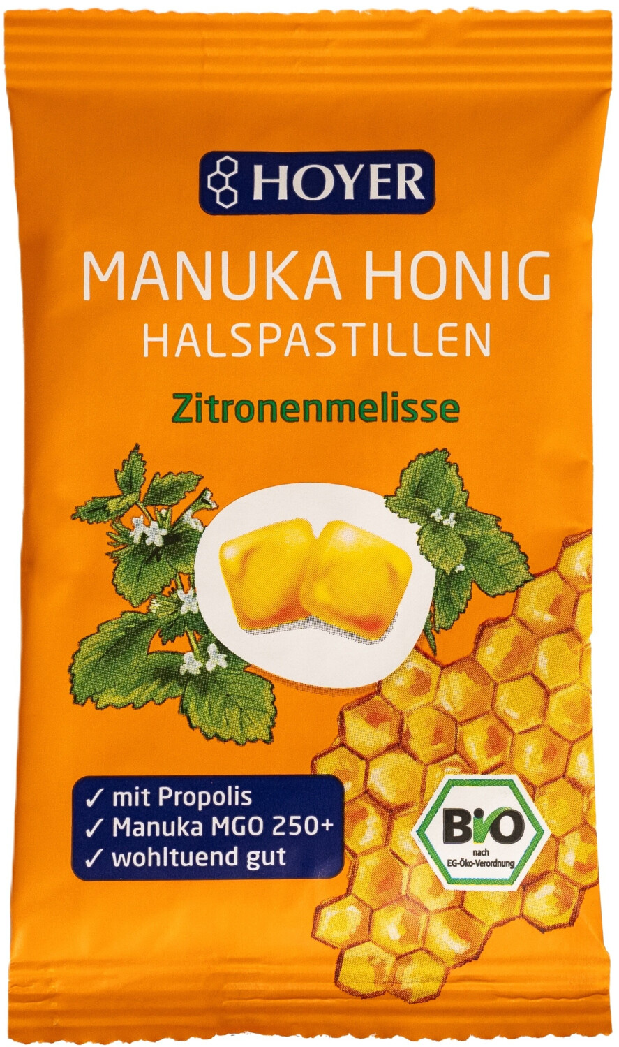 Bild von Hoyer Manuka Honig Halspastillen Zitronenmelisse,