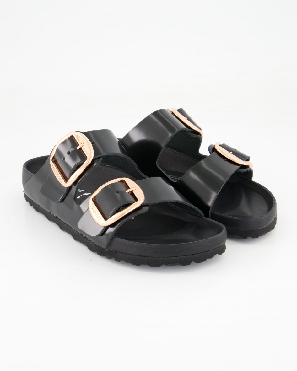 Bild von Birkenstock Schuhe - Arizona Big Buckle Lackleder Lackleder (Schwarz, Gr. 40)