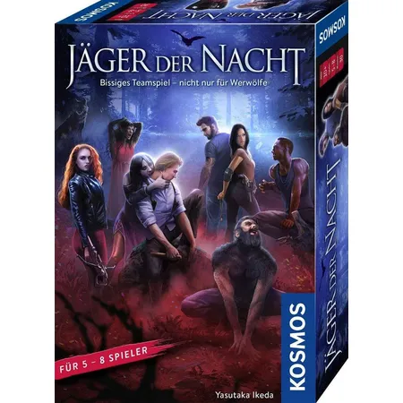 Bild von KOSMOS Jäger der Nacht, bissiges Teamspiel nicht nur für Werwölfe