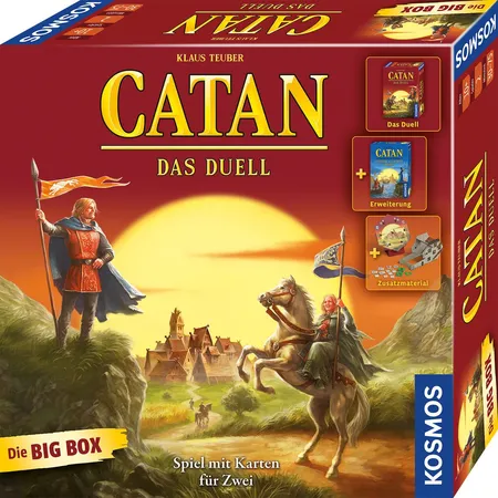 Bild von KOSMOS CATAN Brettspiel Das Duell, Big Box