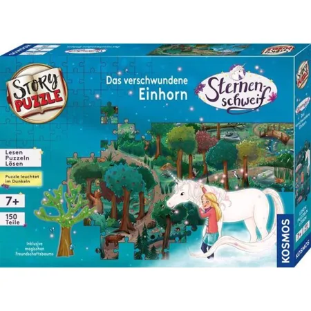 Bild von Story-Puzzle Sternenschweif - Das verschwundene Einhorn (150 Teile)