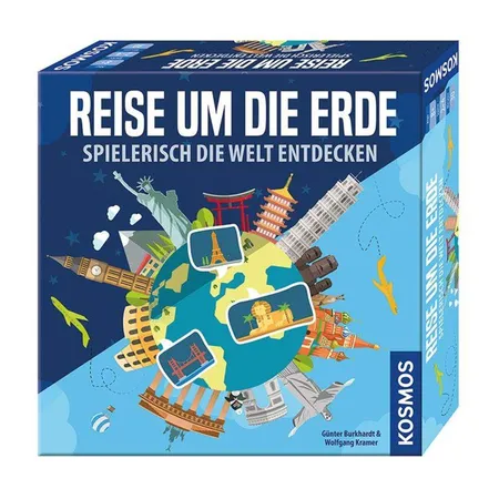 Bild von Kosmos Spiel Reise um die Erde - Spielerisch die Welt entdecken