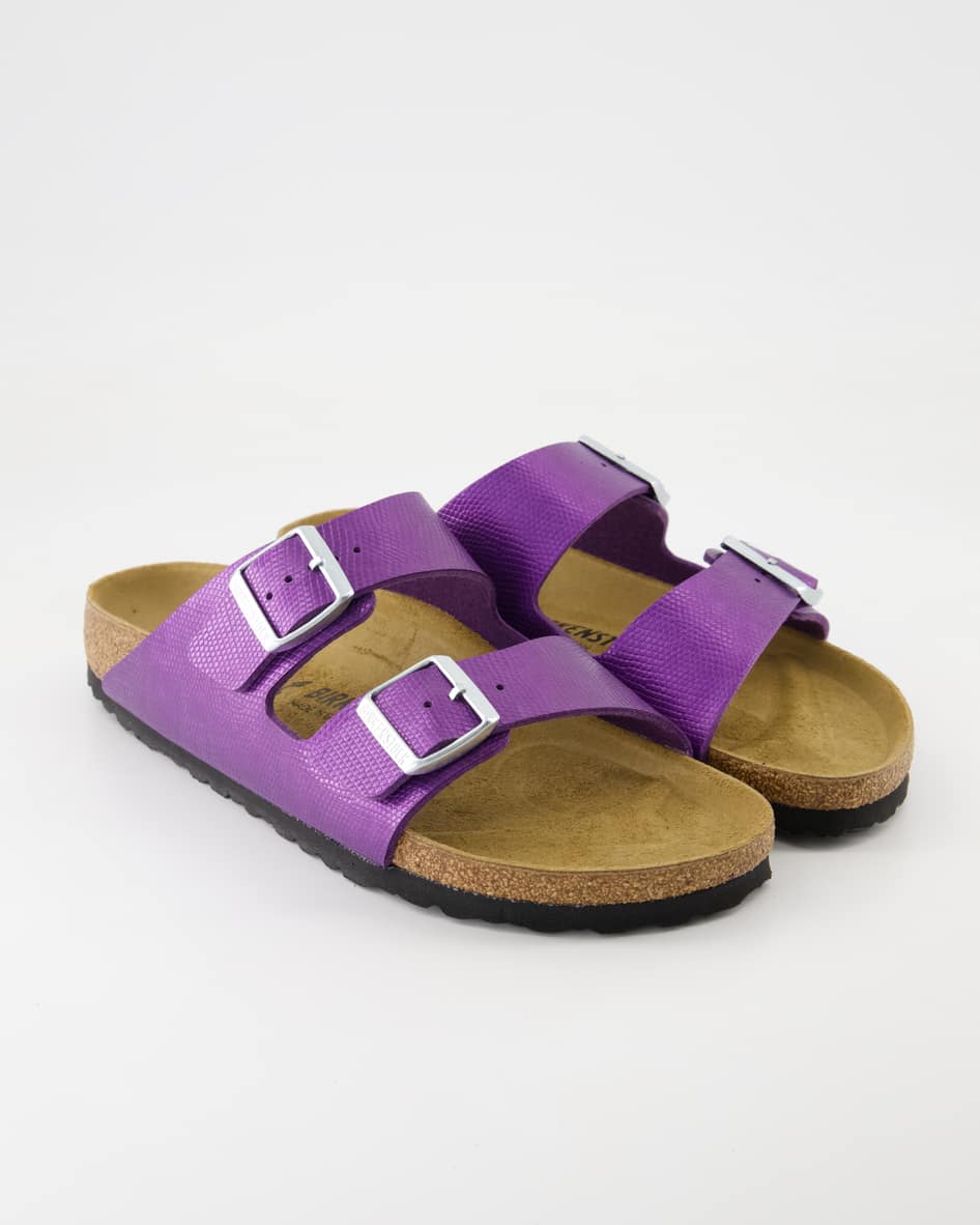 Bild von Birkenstock Schuhe - Arizona Birko-Flor Birko-Flor (Lila, Gr. 40)