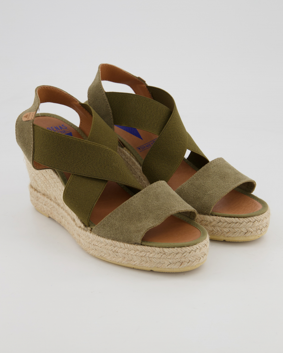 Bild von Verbenas Schuhe - Silvia Sardegan Veloursleder (Grün, Gr. 40)