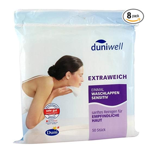 Bild von Duniwell Einmal-Waschlappen sensitiv