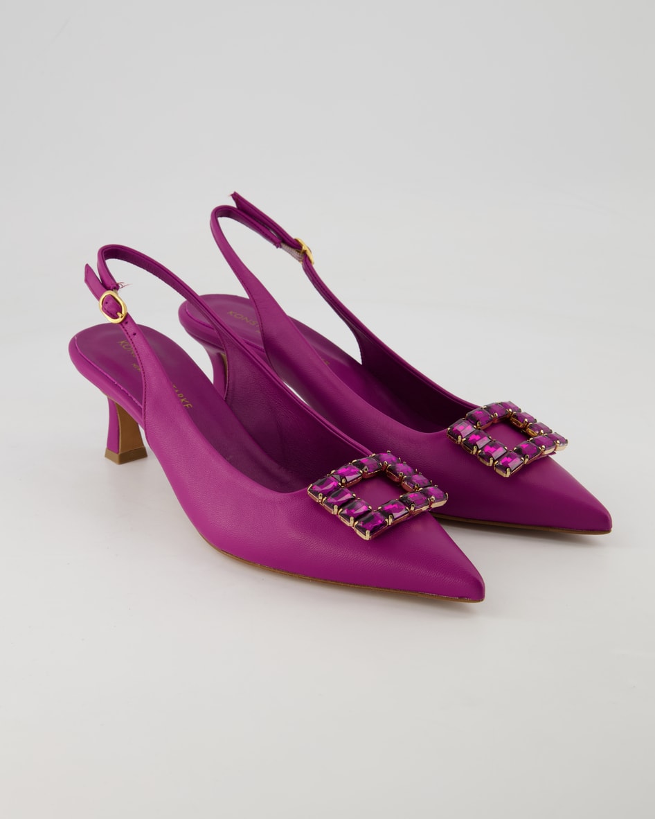 Bild von Konstantin Starke Schuhe - 0440 Leder (Lila, Gr. 40)