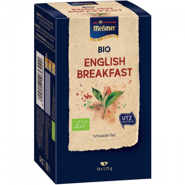 Bild von Meßmer Bio Profiline English Breakfast Doppelkammerbeutel 43g