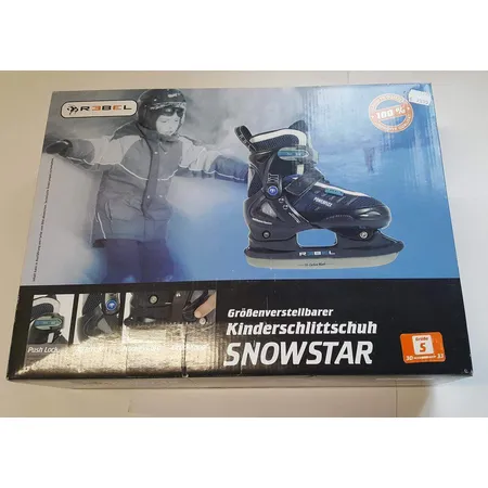 Bild von Rebel Kinderschlittschuh Snowstar größenverstallbar Gr. 30-33