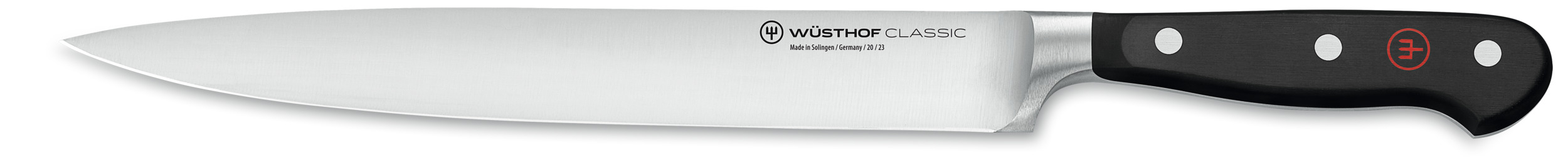 Bild von Wüsthof Schinkenmesser / Carving knife, 23cm, Classic, Küchenmesser, Schwarz