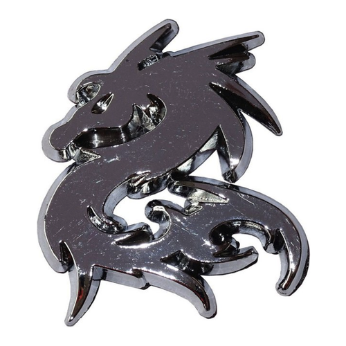 Bild von Hermann Schütz Relief-Chrome-Tattoo Drache 55x45mm