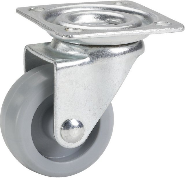 Bild von dörner + helmer 790130C Lenkrolle Rad-Durchmesser: 36mm Tragfähigkeit (max.): 35kg 1St.
