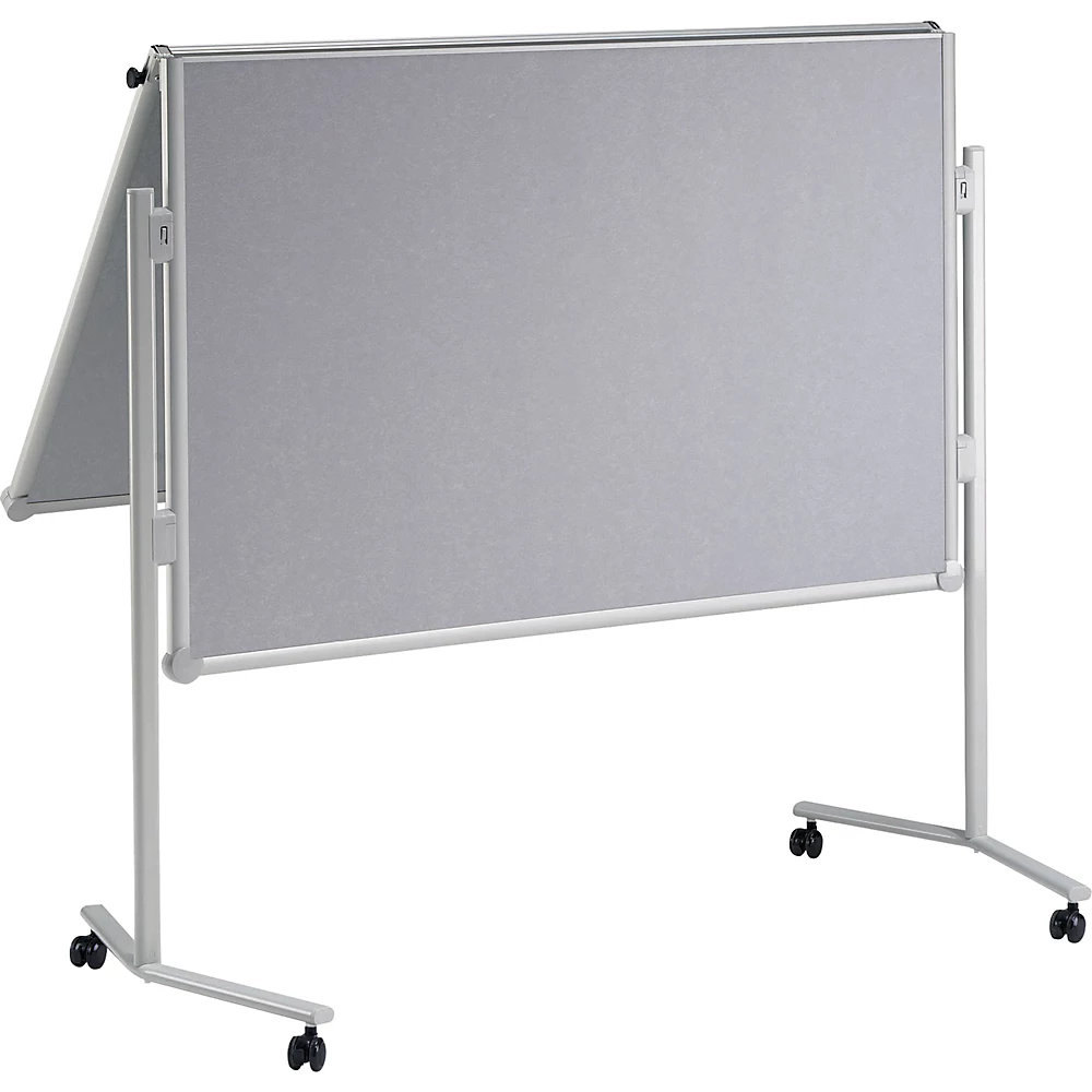 Bild von Maul Standtafel Moderationstafel funktionell 150x120cm klappbar grau