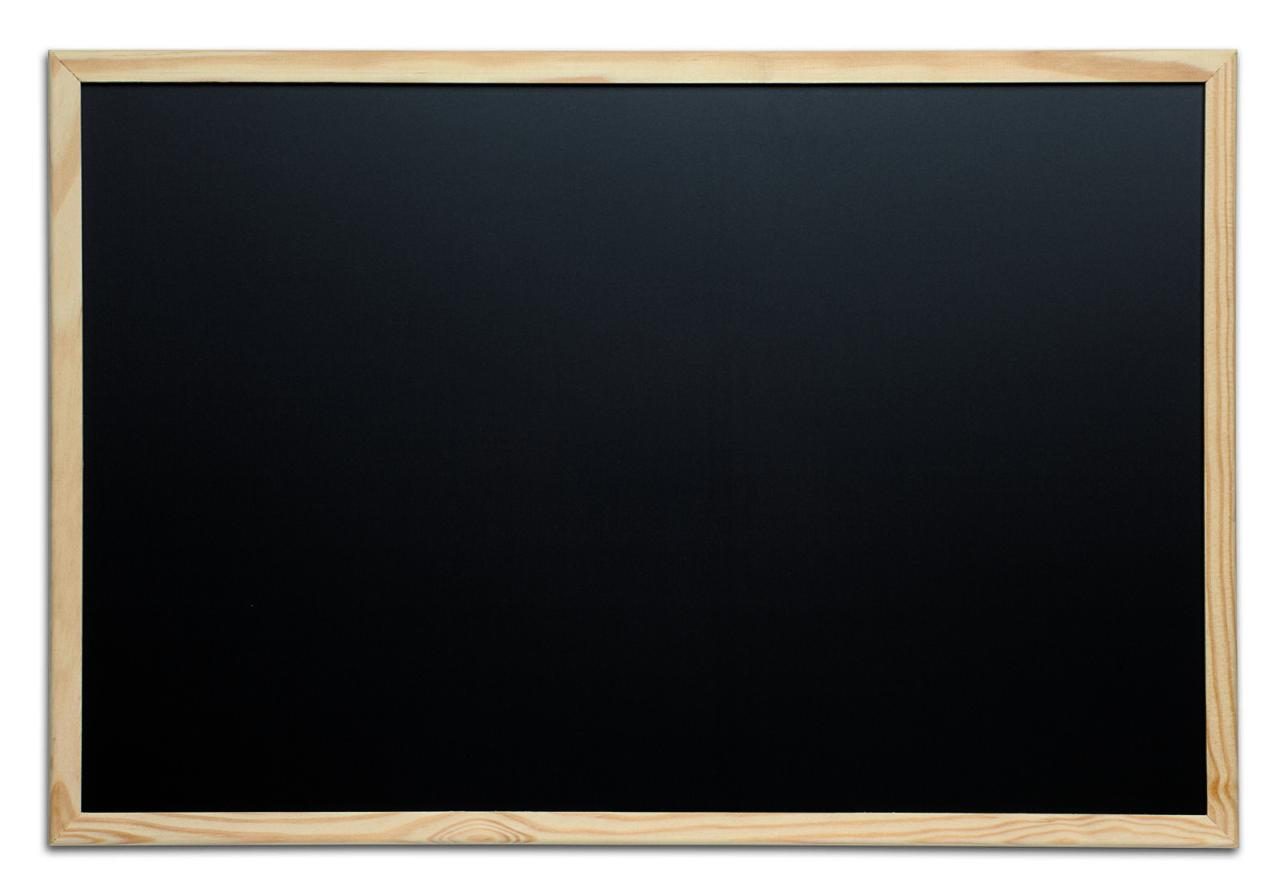 Bild von MAUL Kreidetafel mit Holzrahmen (B)600 x (H)400 mm beschrift- und trocken abwischbar, Hartfaserplatte - 1 Stück (25240 70)