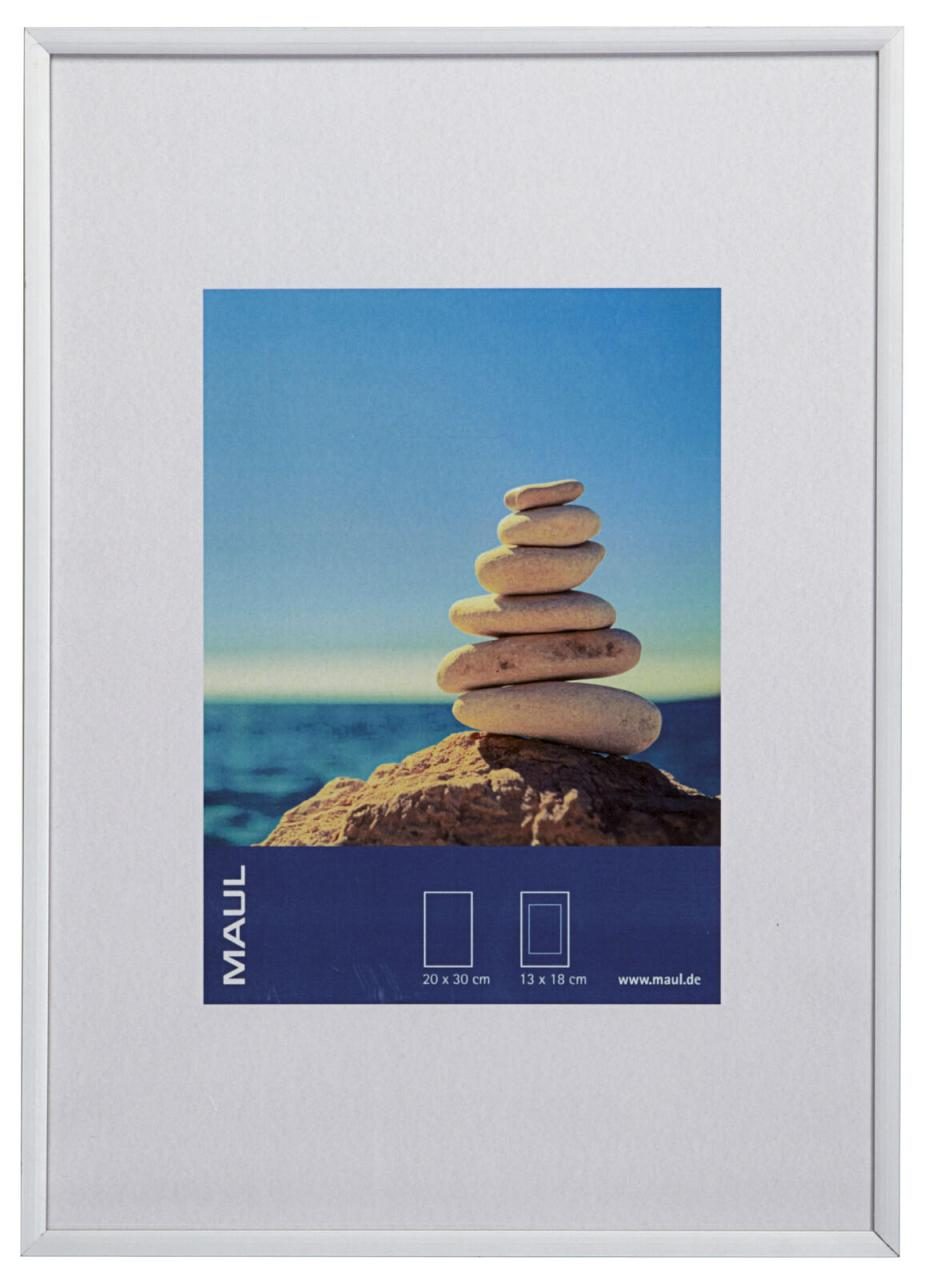 Bild von Maul MAULdesign 21 x 30 cm Bilderrahmen Silber Aluminium 19454 21,8 (B) x 30,8 (T) x 13,5 (H) cm