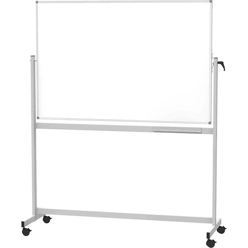 Bild von Maul Mobiles Whiteboard MAULstandard (B x H) 180cm x 120cm Weiß kunststoffbeschichtet Drehbar, Beid