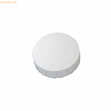 Bild von MAUL Magnet Magnet Maulsolid 20mm 300g VE=8 Stück weiß