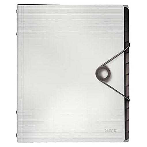 Bild von 4570 Ordnungsmappe Solid - 12 Fächer, PP, weiß