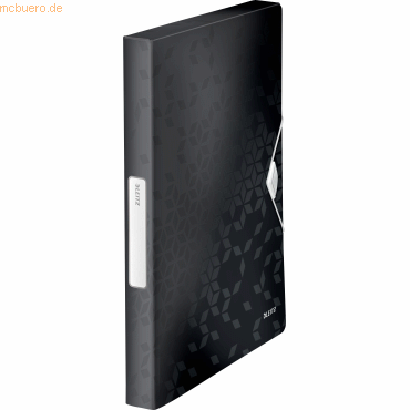 Bild von 5 x Leitz Ablagebox Wow A4 PP 30mm schwarz