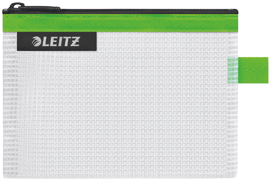 Bild von 10 x Leitz Traveller Zip-Beutel Wow S A6 wasserabweisend grün