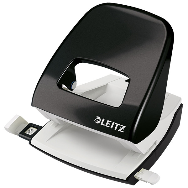 Bild von LEITZ Lochstanzer 5008 NeXXt WOW, 2-fach bis 30 Blatt, für A4, A5, A6, 8x8x8 cm, US, Folio