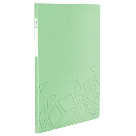 Bild von Leitz Urban Chic Sichtbuch in A4 Format, 20 Klarsichthüllen für 40 Blatt, Grün, 46510050