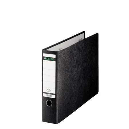 Bild von LEITZ Ordner Rückenbreite 7.8 cm DIN A3 quer Karton schwarz marmoriert