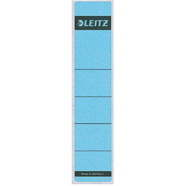 Bild von Leitz, Ordner Zubehör, Ordnerrücken-Etikett, 39 x 192 mm, kurz, schmal, grau passend für Standard- und Hartpapp