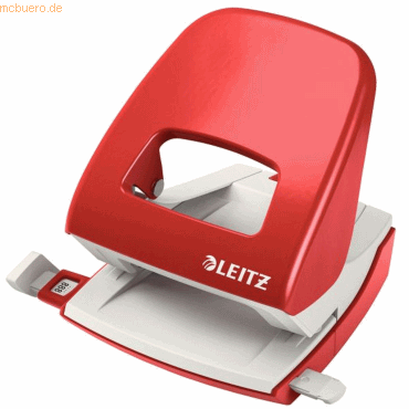 Bild von LEITZ Locher Locher 2,5mm mit Anschlagschiene rot in Blisterverpackung