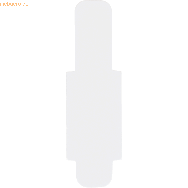 Bild von Leitz Stecksignale 12x40mm VE=50 Stück weiß