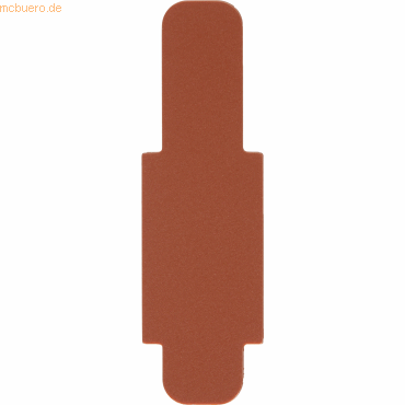 Bild von Leitz Stecksignale 12x40mm VE=50 Stück braun