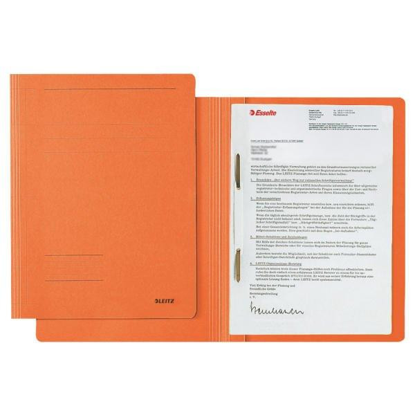 Bild von LEITZ Hefter LEITZ Schnellhefter Fresh, DIN A4, Karton, orange