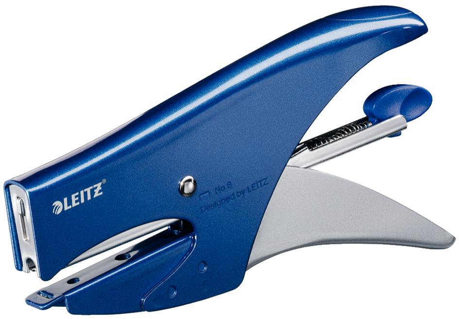 Bild von LEITZ Heftzange 5547, Heftleistung: 15 Blatt, water Kleine Heftzange, Einlegetiefe: 49,5 mm für Heftklammern Nr. (5547-00-33)