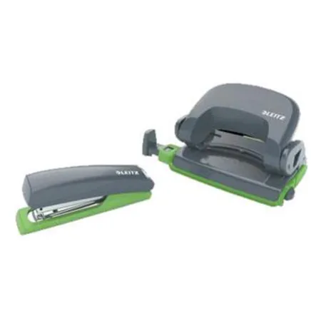 Bild von Leitz 55076089 Retro Chic Locher- und Heftgerät-Set, grau