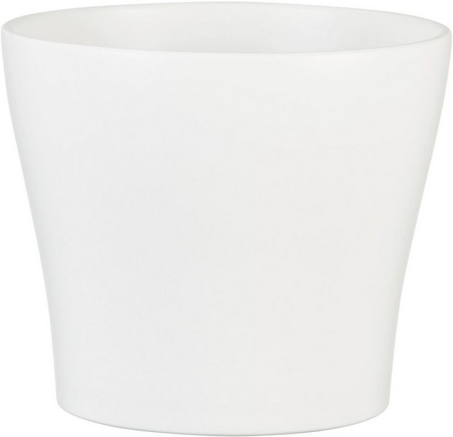 Bild von Scheurich Blumentopf Scheurich Übertopf Serie 808 Ø 19 x 16 cm weiß