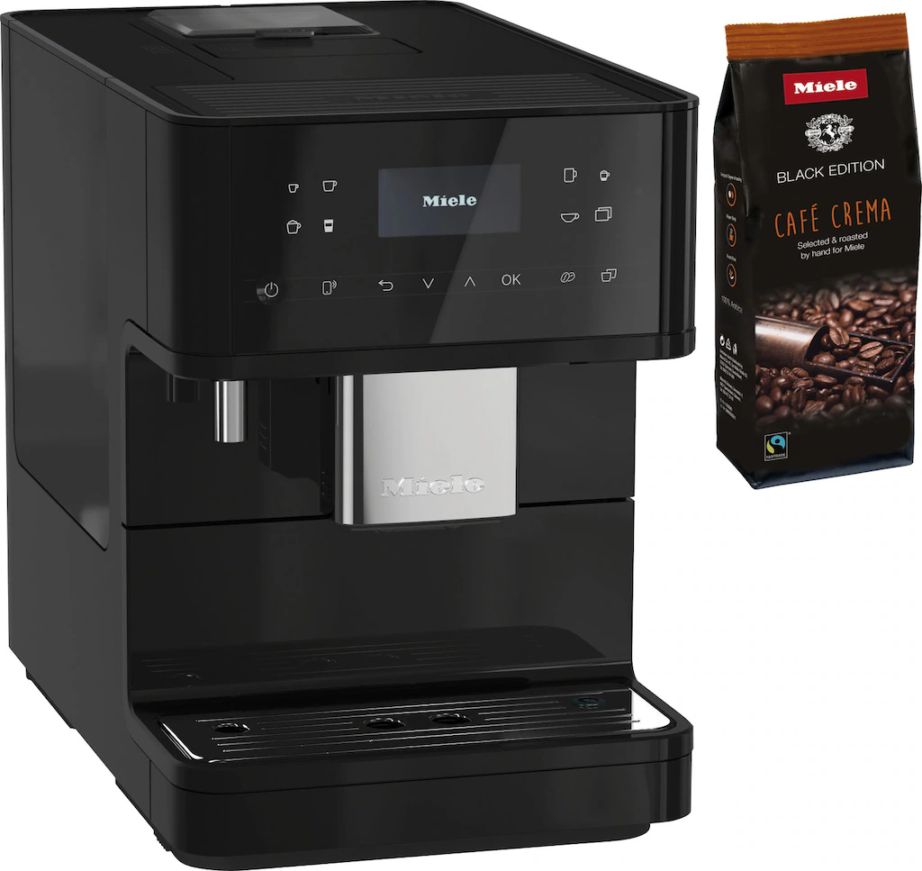 Bild von Miele Stand-Kaffeevollautomat CM 6160 MilkPerfection Obsidianschwarz