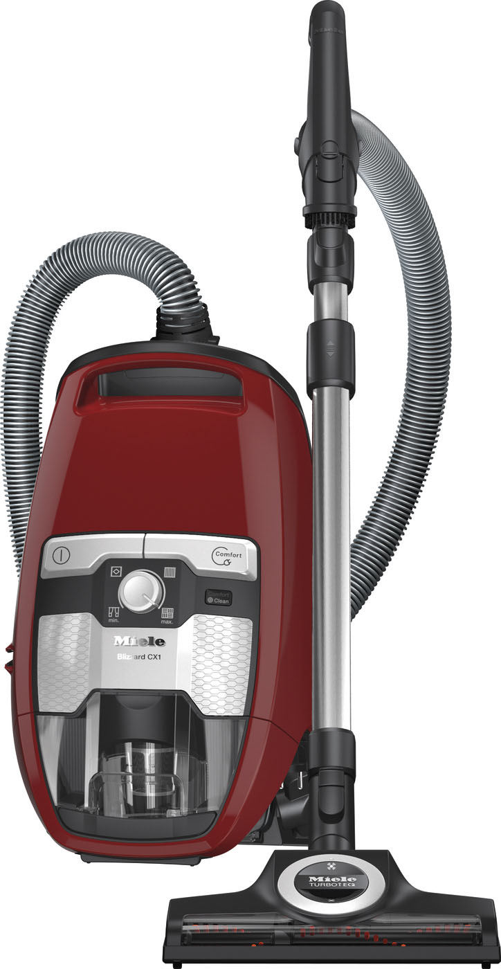 Bild von Miele Bodenstaubsauger ohne Beutel Blizzard CX1 Cat & Dog | Mangorot